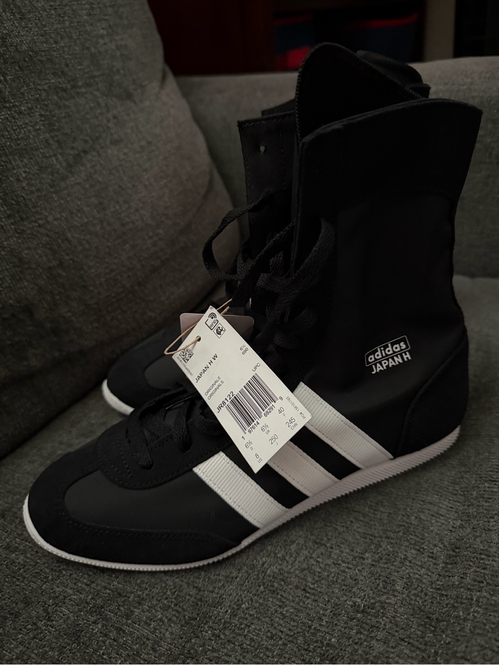 adidas WMNS Japan H Core Black Cloud White JR8122 Women's Size 8 New NWT